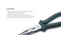 Imagen de PINZA PUNTA FINA  8" (207MM)